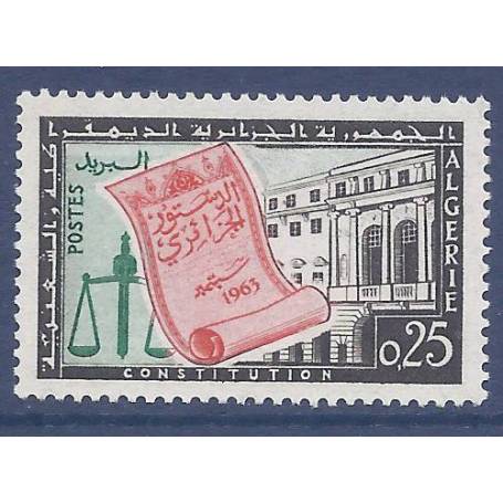 Timbre collection Algérie N° Yvert et Tellier 381  Neuf sans charnière