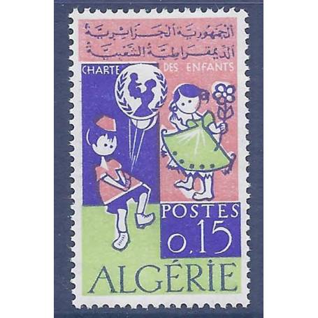 Timbre collection Algérie N° Yvert et Tellier 404 Neuf sans charnière