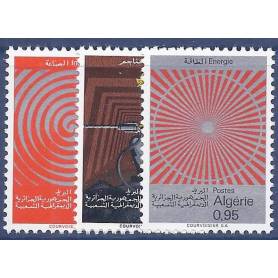 Timbre collection Algérie N° Yvert et Tellier 481/483 Neuf sans charnière