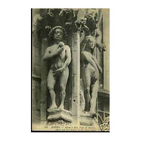 76 - Rouen - Adam et Eve - Tour de beurre