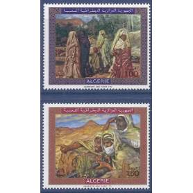 Timbre collection Algérie N° Yvert et Tellier 503/504 Neuf sans charnière