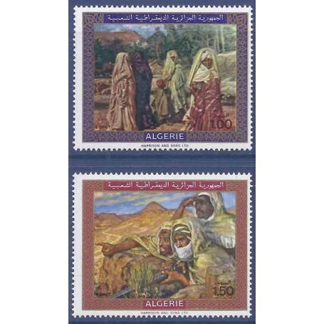 Timbre collection Algérie N° Yvert et Tellier 503/504 Neuf sans charnière