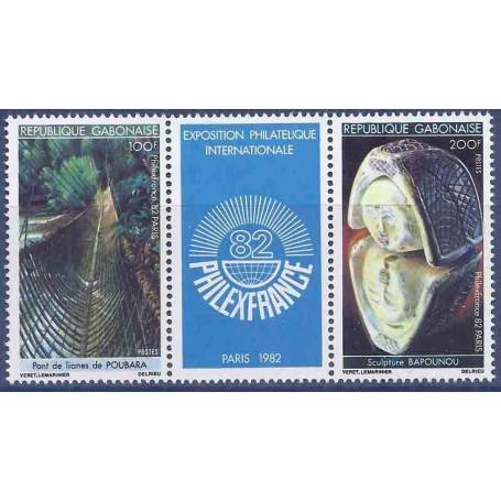 Timbre collection Gabon N° Yvert et Tellier 494A Neuf sans charnière