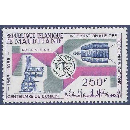 Timbre collection Mauritanie N° Yvert et Tellier PA 45 Neuf sans charnière