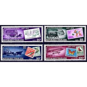 Timbre collection Togo N° Yvert et Tellier 787/789 + PA 207 Neuf sans charnière