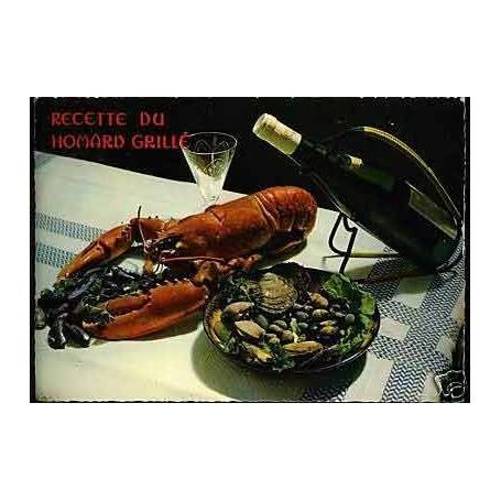 Carte Recette - Le Homard grille