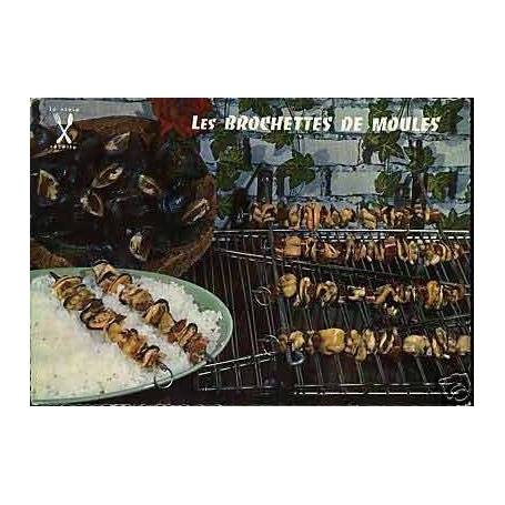 Carte Recette - Les brochettes de Moules