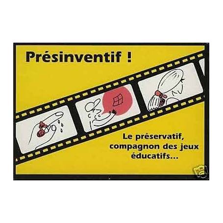 Le preservatif compagnon des jeux educatifs...