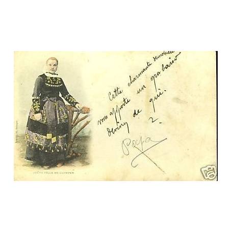 29 - Jeune fille de Quimper en costume