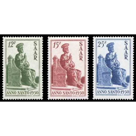 Timbre collection Sarre N° Yvert et Tellier 273/275 Neuf sans charnière