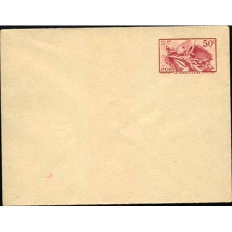 Entier Postal N° 315-E1 La Marseillaise 1940