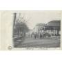 Carte postale de Foix (09) - Allées de Villote - Halle aux grains - Animée - Vintage 1900