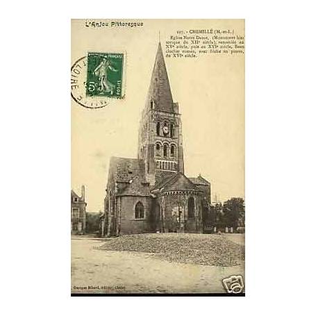 49 - Chemille - Eglise Notre-Dame - Dos