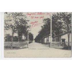 01 - La Valbonne - Avenue de l'école de tir - Dos non divisé - 1903