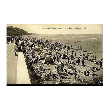 64 - Biarritz - La plage des basques