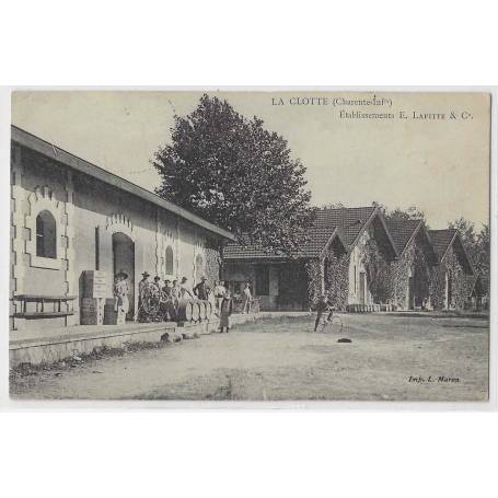 17 - La Clotte - Etablissements E. Lamotte et Cie - Ouvriers