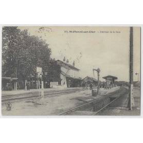 18 - St- Florent sur Cher - Intérieur de la Gare