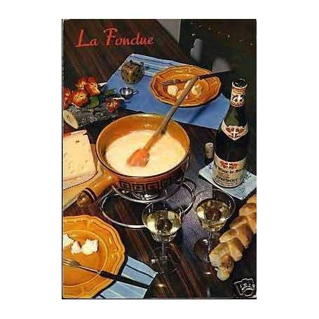 Carte Recette - La fondue