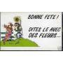 Carte-lettre G. Lagaffe - Bonne fete ! Franquin