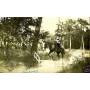 Carte-photo - Equitation a  Moret sur Loing