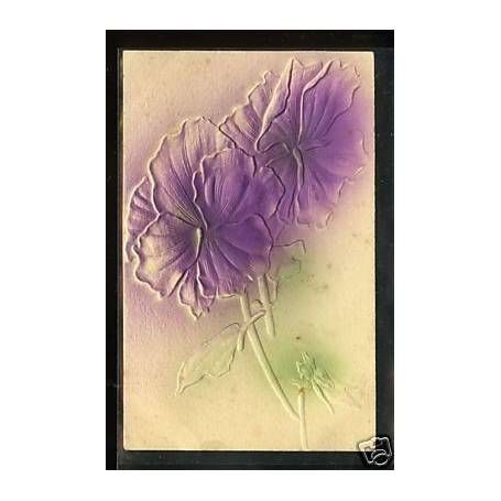 Fleurs - Carte en relief