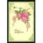 Fleurs en ajoutis - Gage d'affection - Carte en relief