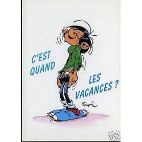 G. Lagaffe - C'est quand les vacances ? - Franquin