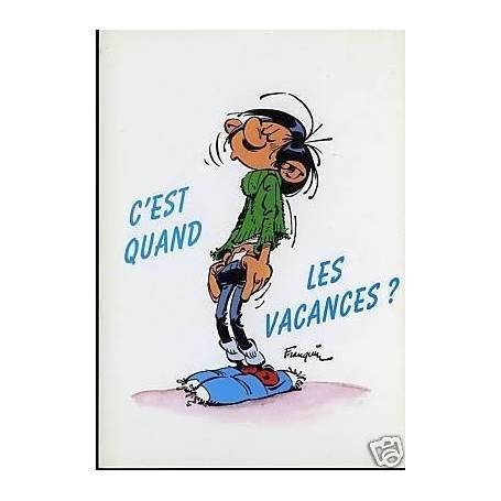 G. Lagaffe - C'est quand les vacances ? - Franquin