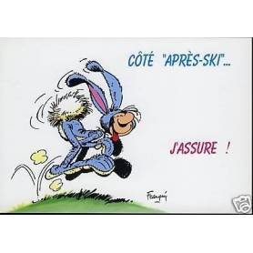 G. Lagaffe - Cote apres-ski j'assure ! - Franquin