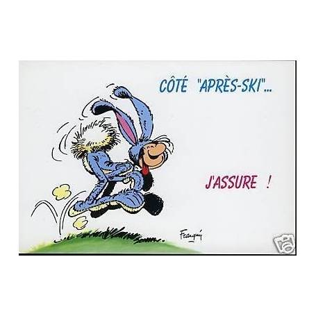 G. Lagaffe - Cote apres-ski j'assure ! - Franquin