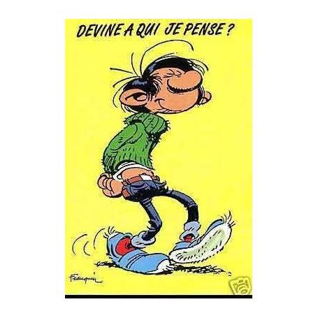 G. Lagaffe - Devine a  qui je pense ? - Franquin