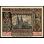 Notgeld Xanten 1921 50 Pfennig Siegfried au mime la cathedrale des forgerons images saintes