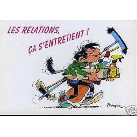 G. Lagaffe - Les relations, Ca s'entretient !- Franquin