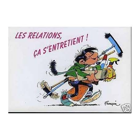 G. Lagaffe - Les relations, Ca s'entretient !- Franquin