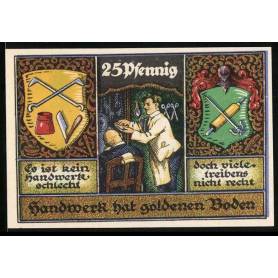 Notgeld Stolzenau 1921 25 Pfennig Coiffeur et Barbier