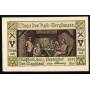 Notgeld Stassfurt 1921 25 Pfennig Travailleurs prenant une pause sous terre