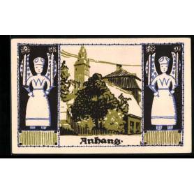 Notgeld Schneeberg 1921 50 Pfennig Annexe Et Armoiries