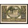 Notgeld Rudolstadt 1922 50 maisons de jardin Pfennig Lengefeld