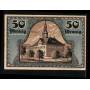 Notgeld Ronneburg / Thur 1921 50 Pfennig Armoiries et Hotel de Ville en Chene