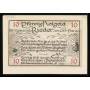 Notgeld Rieder / Ostharz 1921 10 Pfennig Vue de la mairie