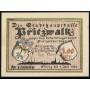 Notgeld Pritzwalk 1922 1 Mark le voleur menace la femme