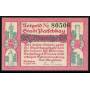 Notgeld Patschkau 1921 25 Pfennig Tume armoiries de l'eglise paroissiale de Kath