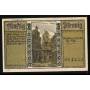 Notgeld Parchim 1921 50 Pfennig Vue de l'Hotel de Ville Armoiries de la Ville