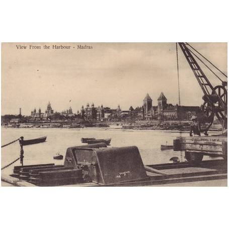 Inde - Madras - View from the harbour