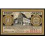 Notgeld Orsoy 1921 50 Pfennig Vapeur Et Eglise Mairie