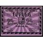 Notgeld Oppurg 1921 25 Pfennig Vieux pont d'Orla du 16eme siecle