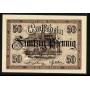 Notgeld Ochsenfurt A. M. 1914 50 Pfennig armoiries locales avec buf