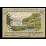 Notgeld Malente 1921 50 Pfennig Vue Du Lac Avec Une Petite Maison