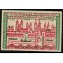 Notgeld Magdebourg 1921 Otton Ier a cheval Vieux Magdebourg sur les rives de l'Elbe