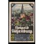 Notgeld Lutjenburg 1921 50 Pfennig vue avec eglise mairie maison a colombages